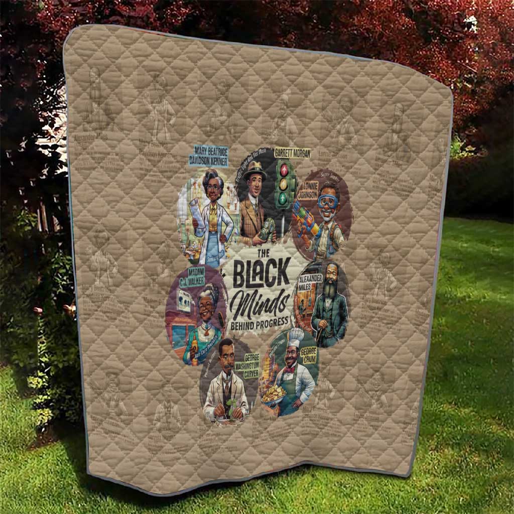 Africa Black Invention Quilt The Black Minds Behind Progress DT03