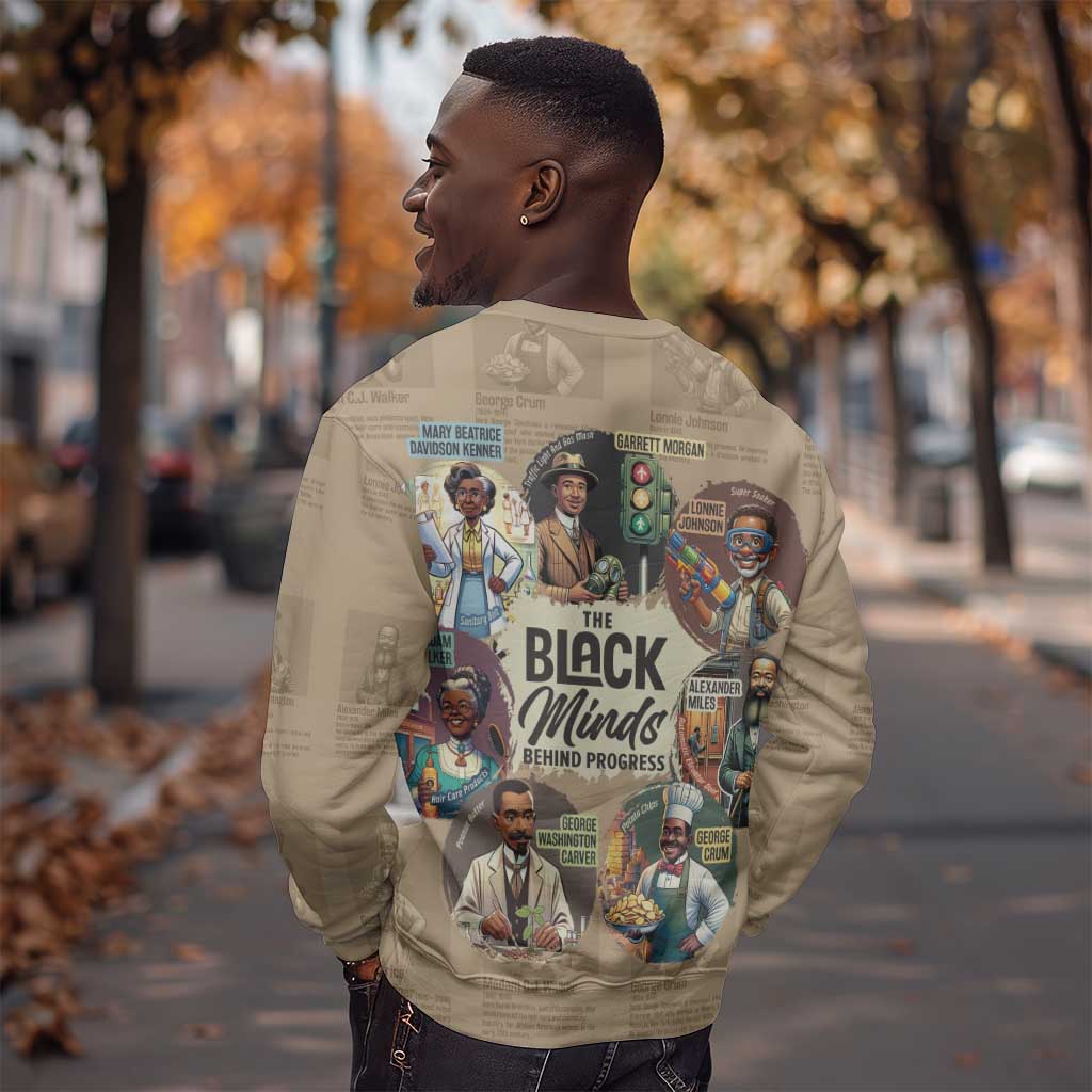 Africa Black Invention Sweatshirt The Black Minds Behind Progress DT03