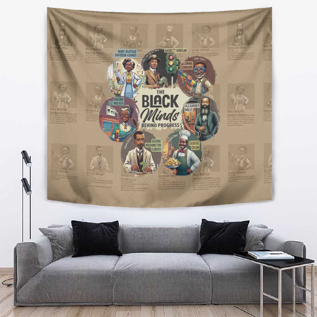 Africa Black Invention Tapestry The Black Minds Behind Progress DT03