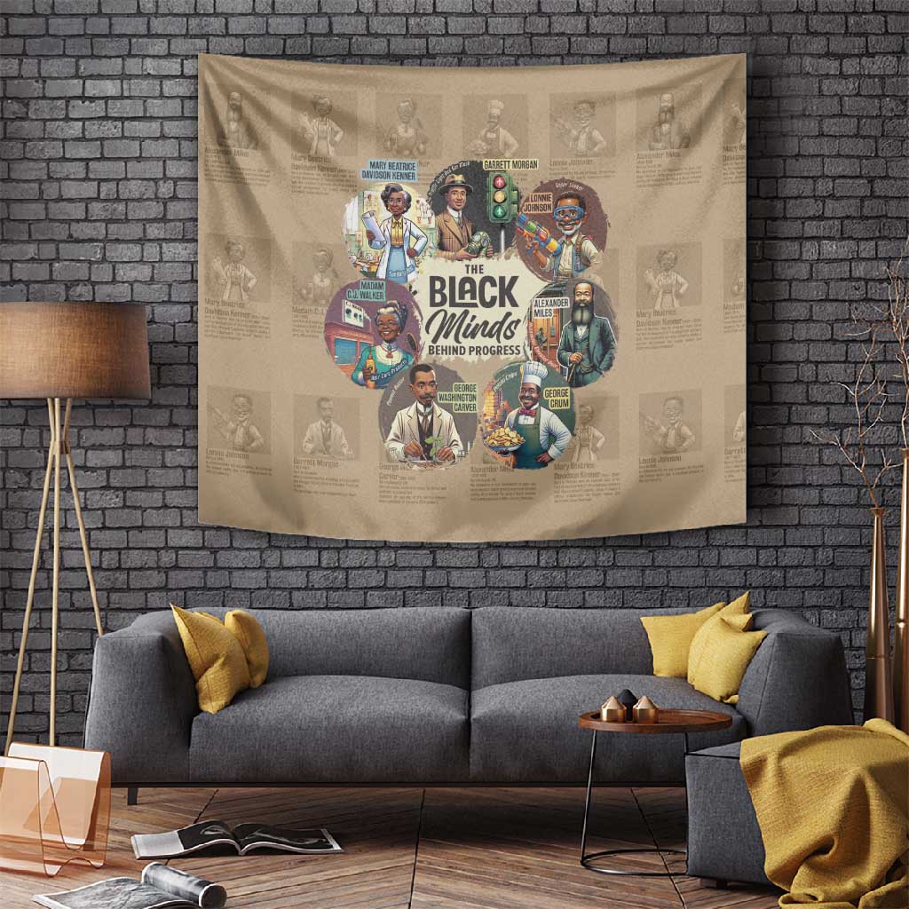 Africa Black Invention Tapestry The Black Minds Behind Progress DT03