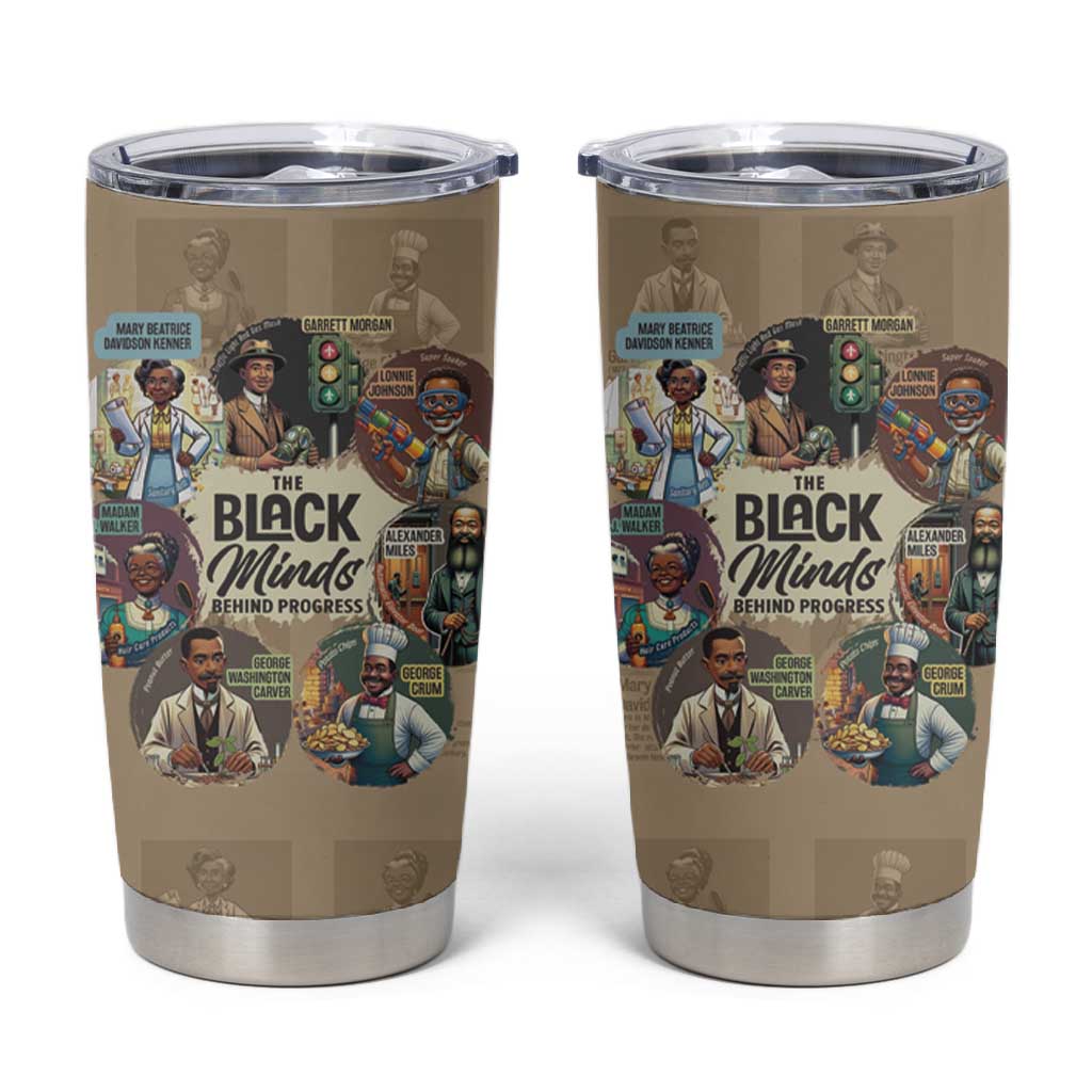 Africa Black Invention Tumbler Cup The Black Minds Behind Progress DT03