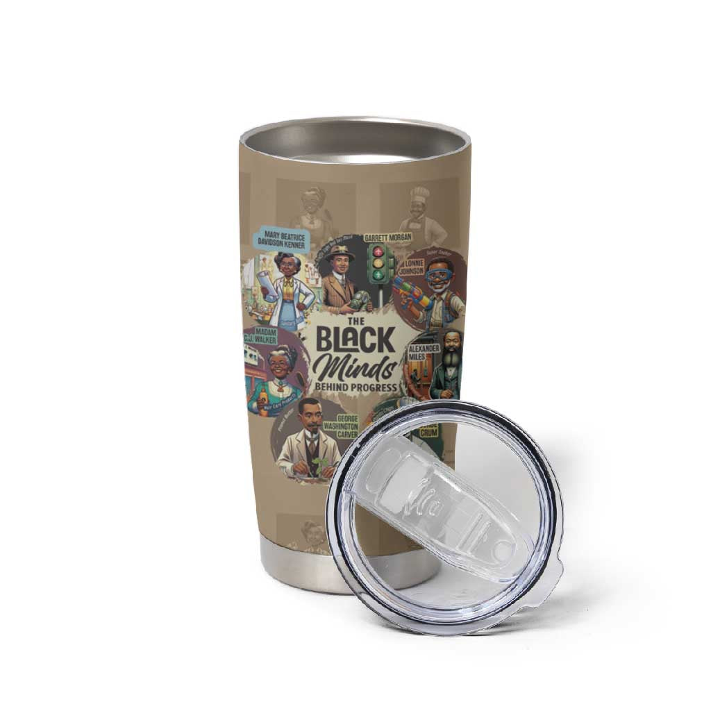 Africa Black Invention Tumbler Cup The Black Minds Behind Progress DT03