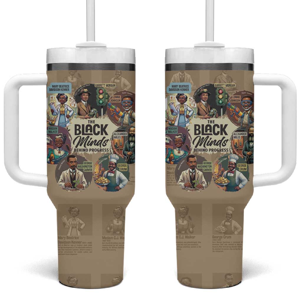 Africa Black Invention Tumbler With Handle The Black Minds Behind Progress DT03
