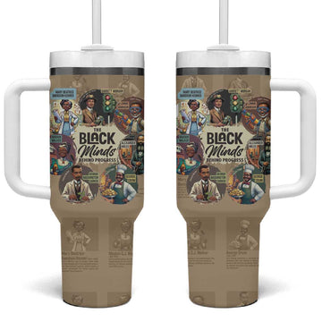 Africa Black Invention Tumbler With Handle The Black Minds Behind Progress DT03