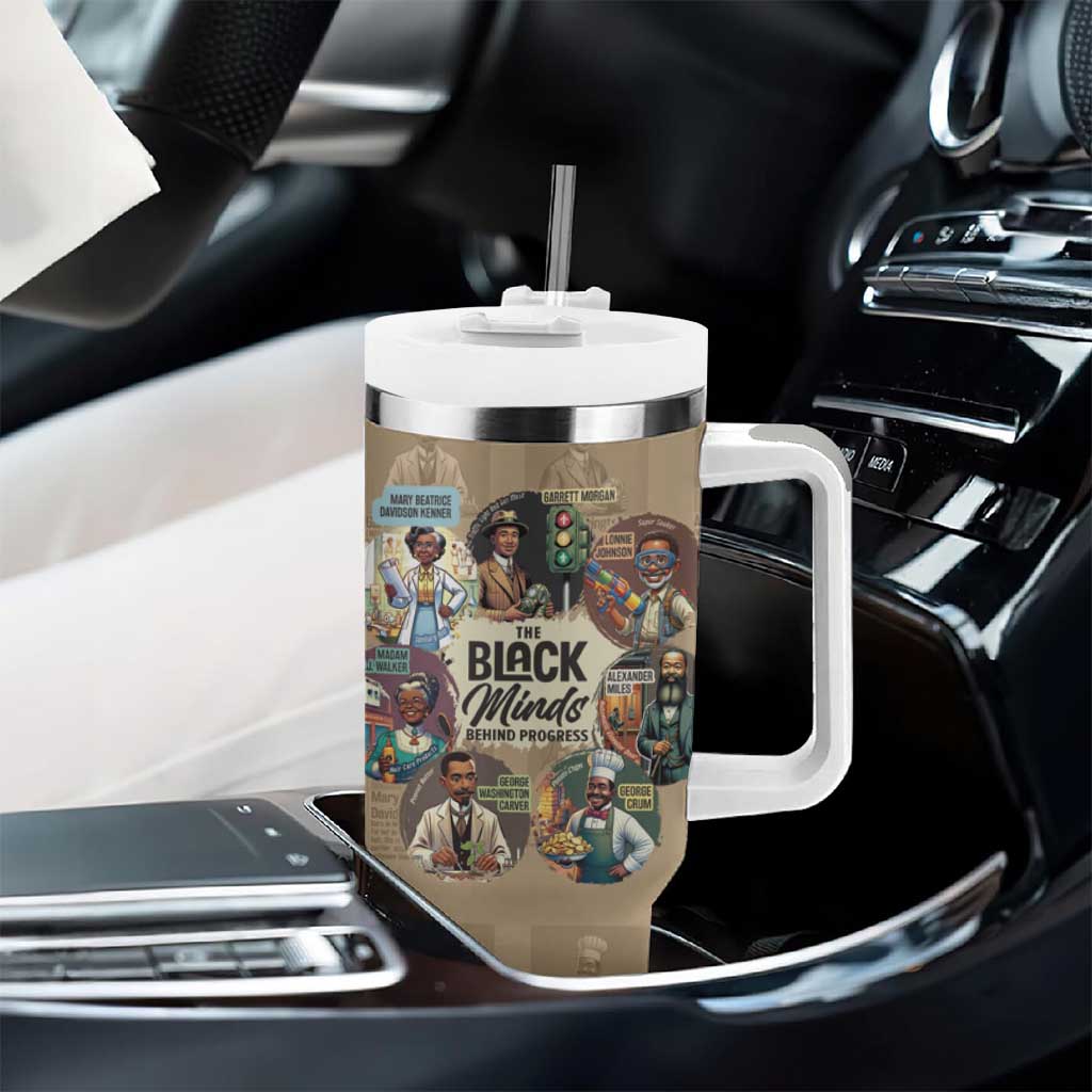 Africa Black Invention Tumbler With Handle The Black Minds Behind Progress DT03