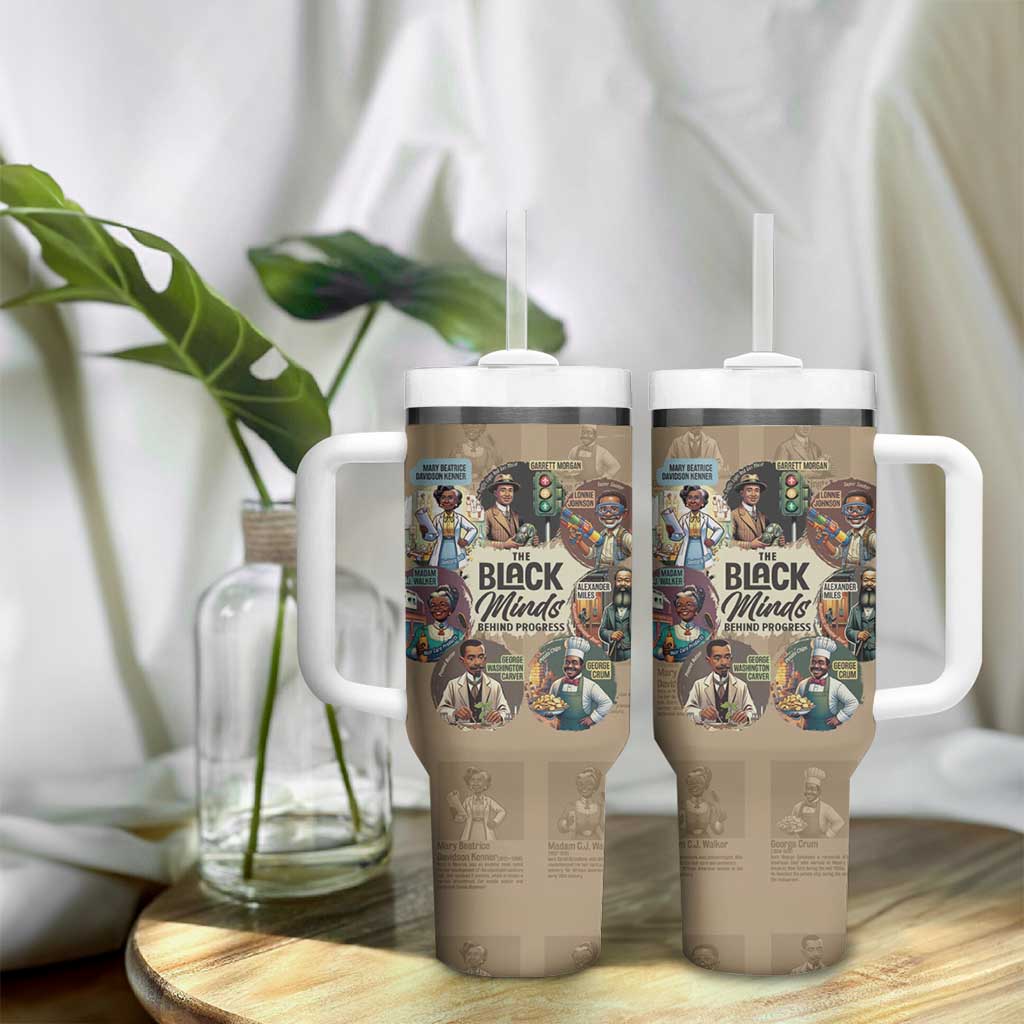 Africa Black Invention Tumbler With Handle The Black Minds Behind Progress DT03