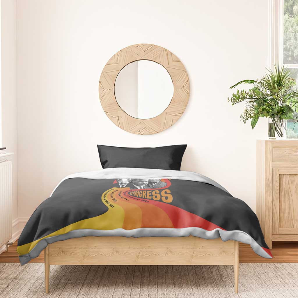 Civil Rights Leaders African American Bedding Set No Struggle No Progress DT03