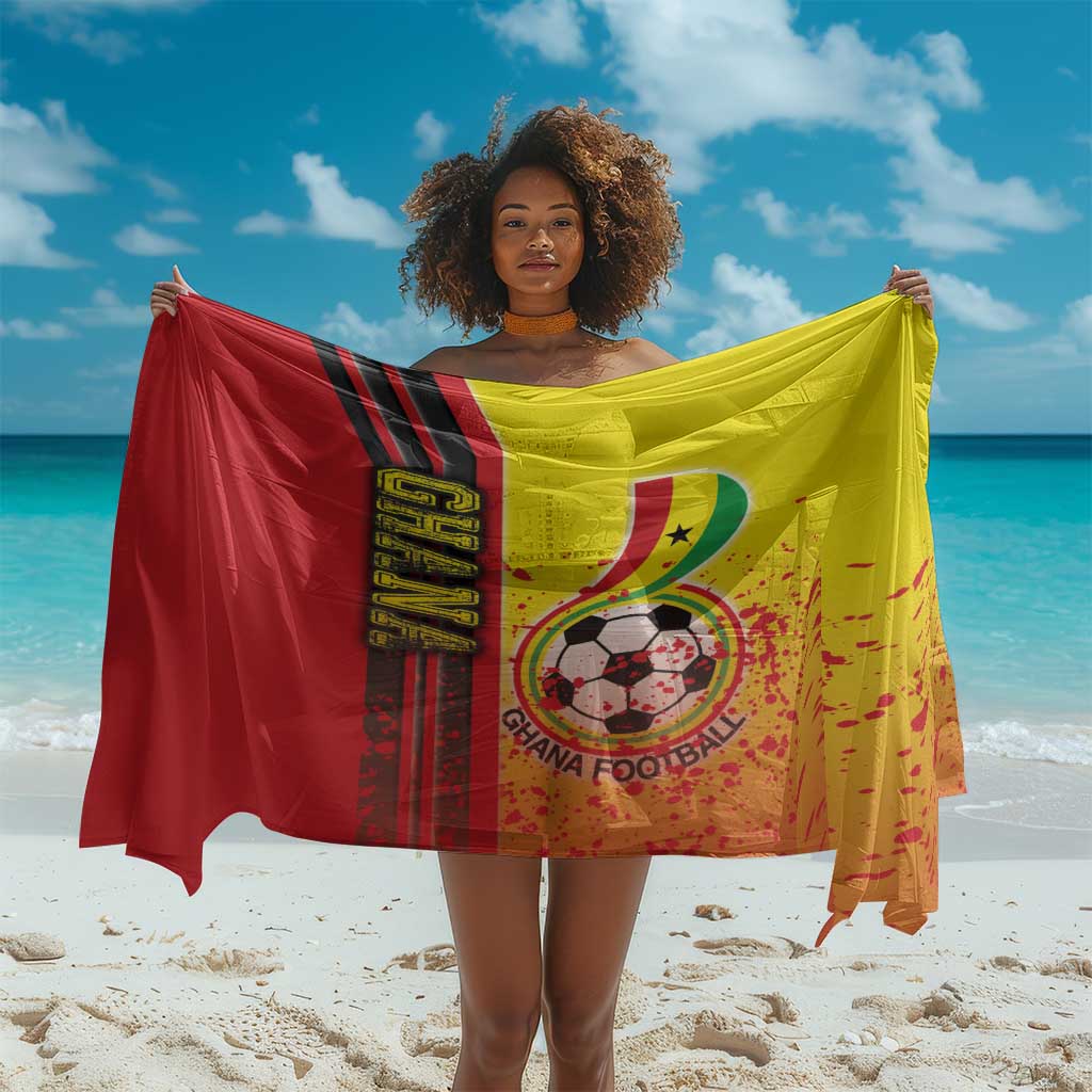 Ghana Soccer Sarong Black Stars Football - Road To Champion DT03