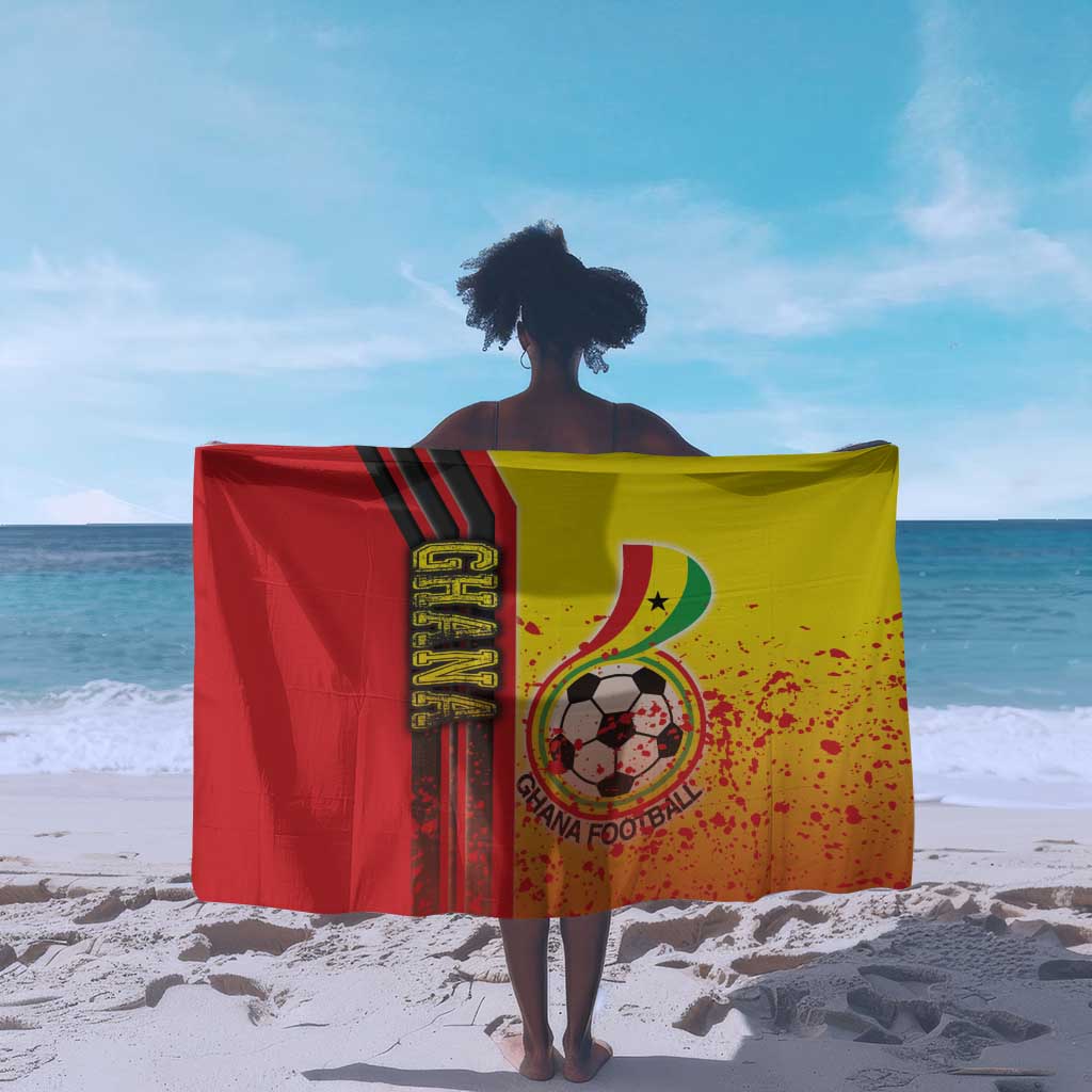 Ghana Soccer Sarong Black Stars Football - Road To Champion DT03