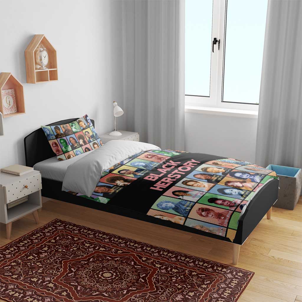 Afro Black Herstory Bedding Set African Women History DT03