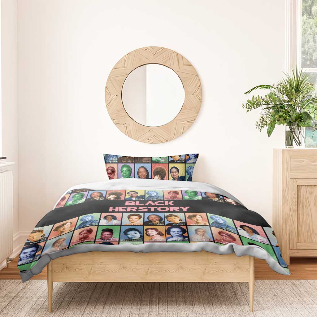 Afro Black Herstory Bedding Set African Women History DT03