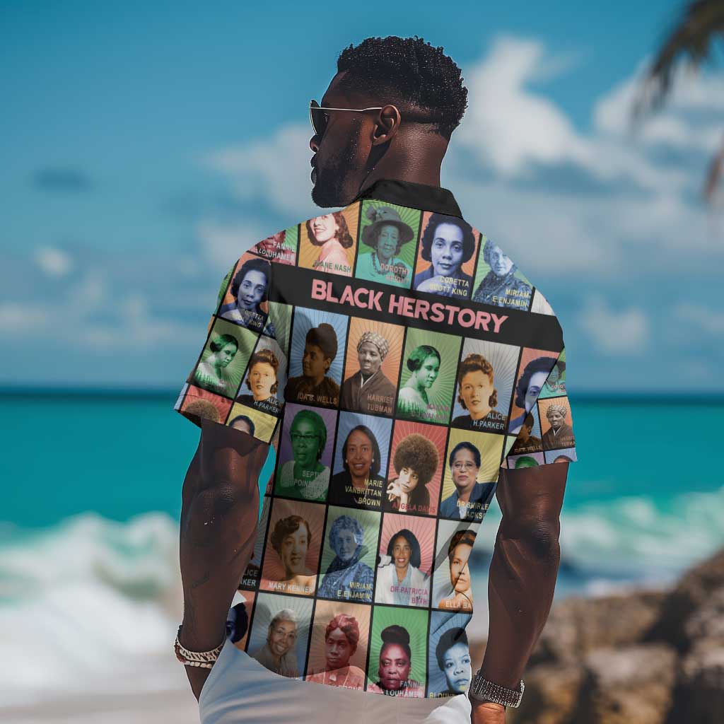Afro Black Herstory Hawaiian Shirt African Women History DT03