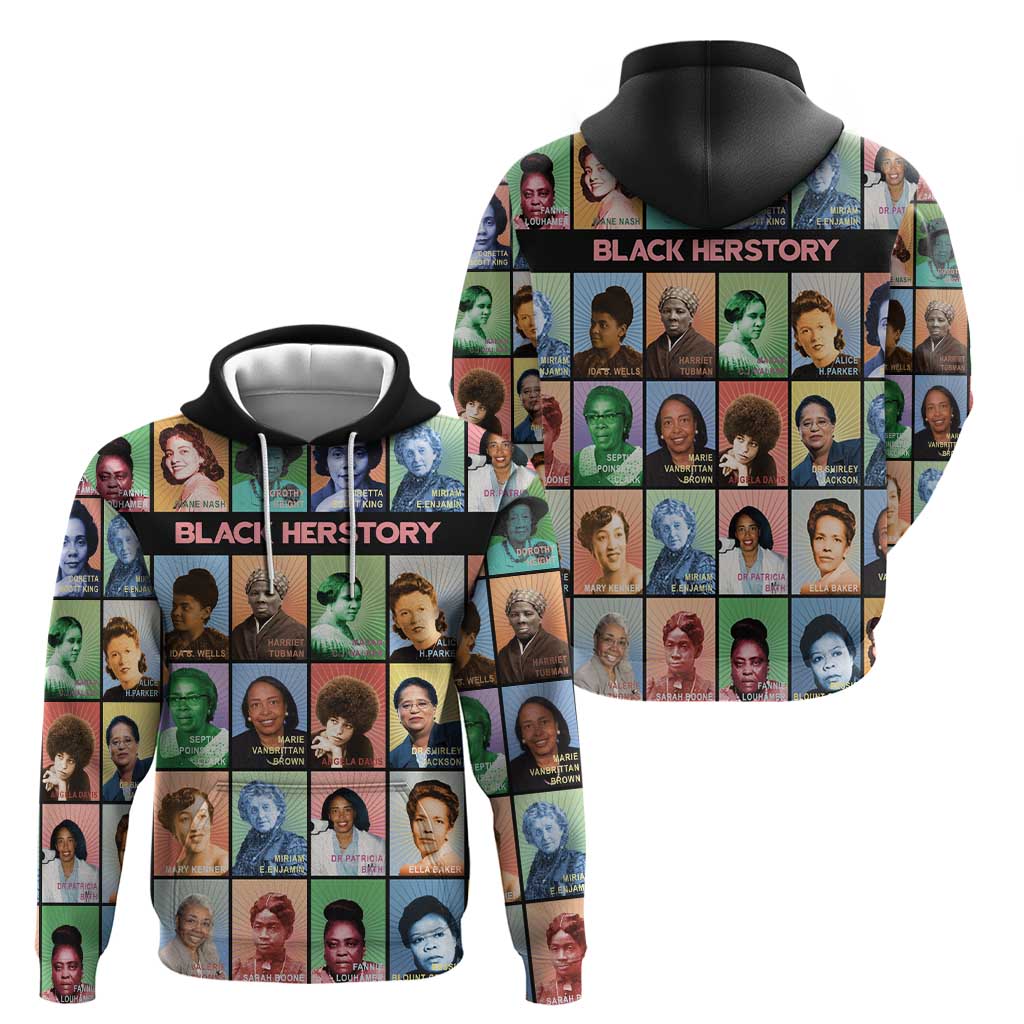Black Herstory Hoodie The History Of African Women DT03