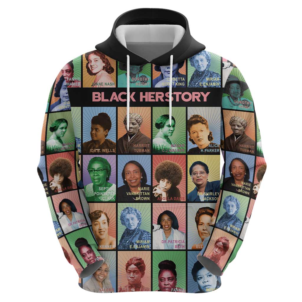 Black Herstory Hoodie The History Of African Women DT03