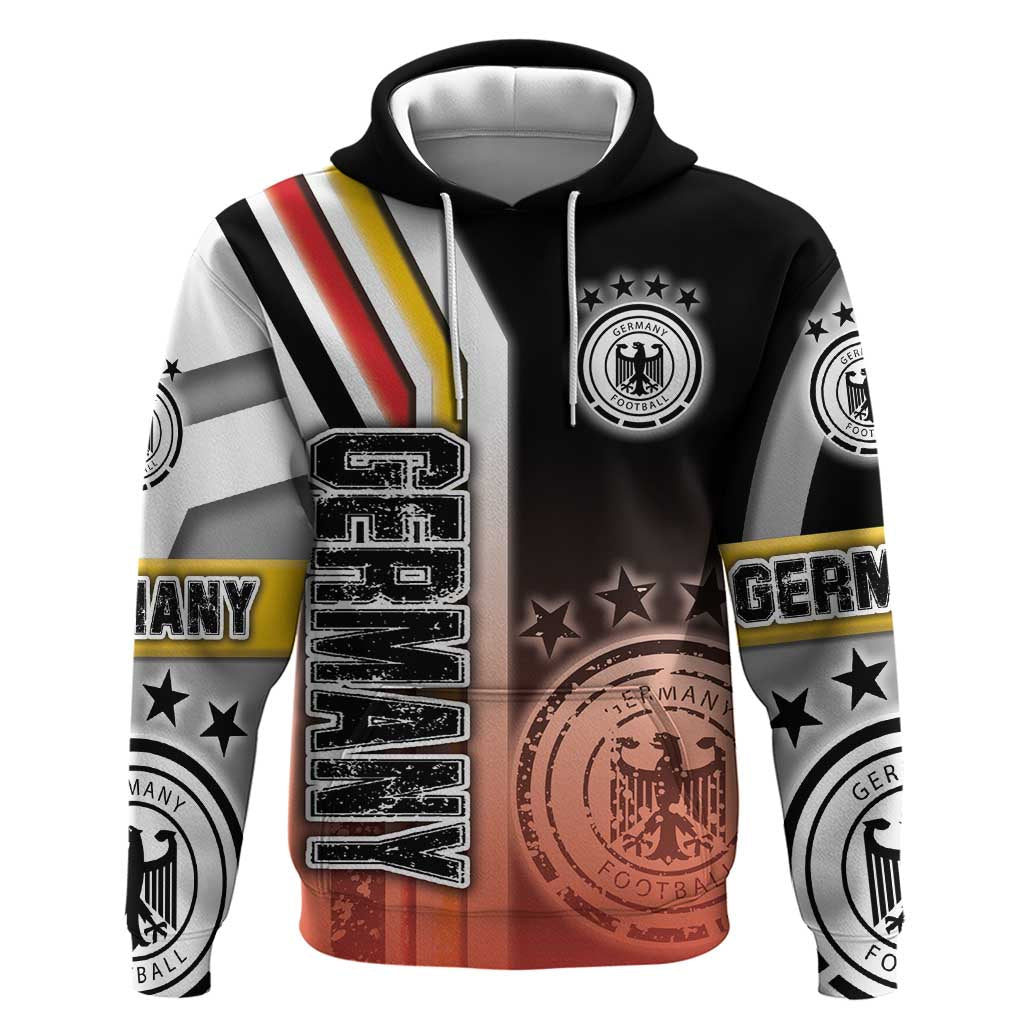 Germany Football Hoodie Die Mannschaft Soccer - Road To Champion DT03
