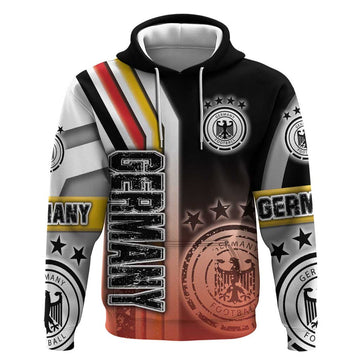 Germany Football Hoodie Die Mannschaft Soccer - Road To Champion DT03