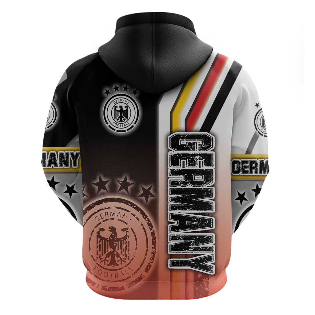 Germany Football Hoodie Die Mannschaft Soccer - Road To Champion DT03