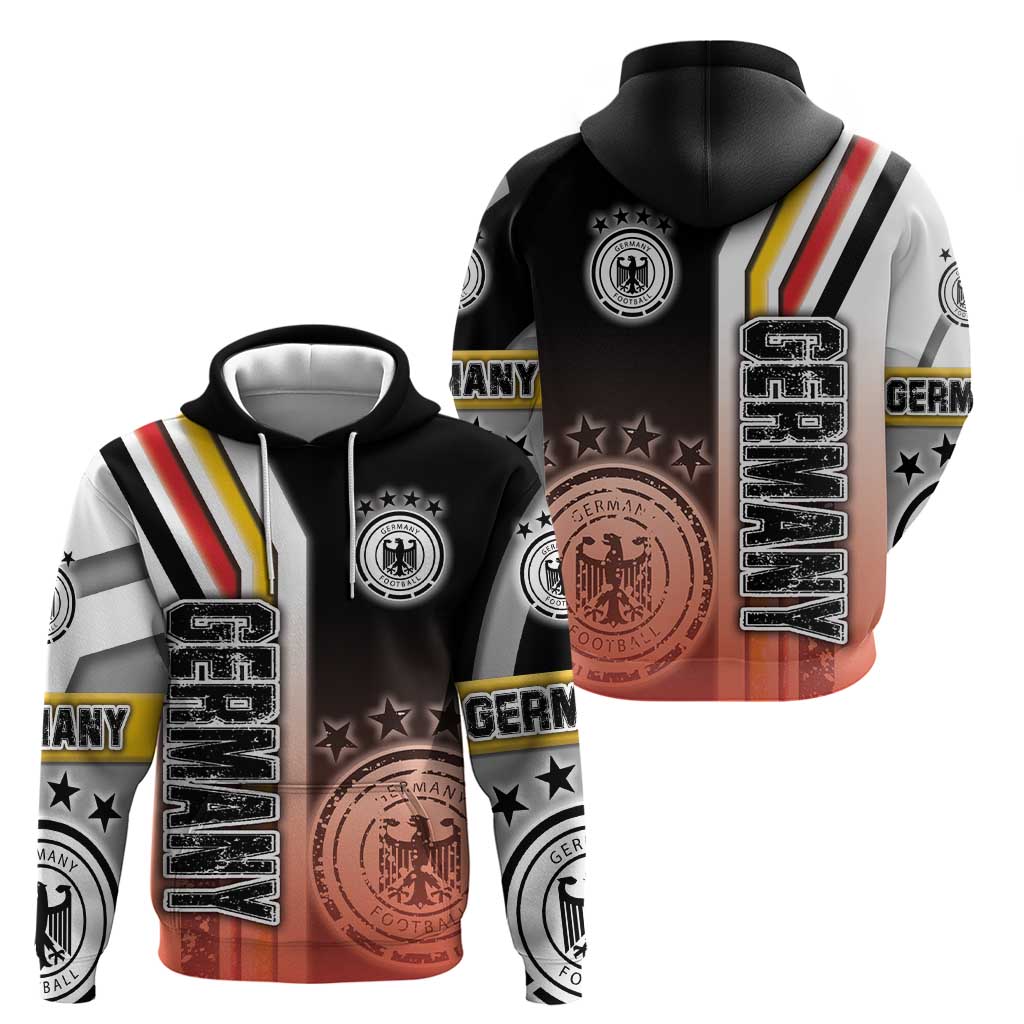 Germany Football Hoodie Die Mannschaft Soccer - Road To Champion DT03