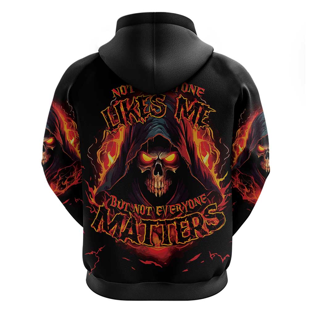 Not Everyone Likes Me Skull Reaper Hoodie DT03