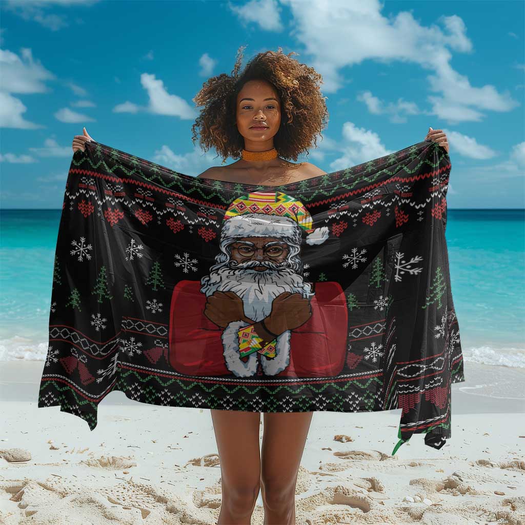 Santa Claus African Christmas Sarong Traditional Costume DT03