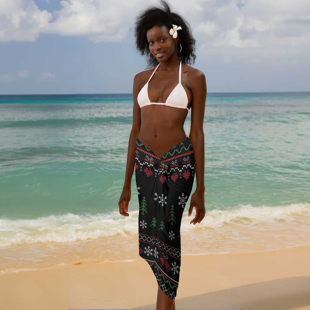 Santa Claus African Christmas Sarong Traditional Costume DT03