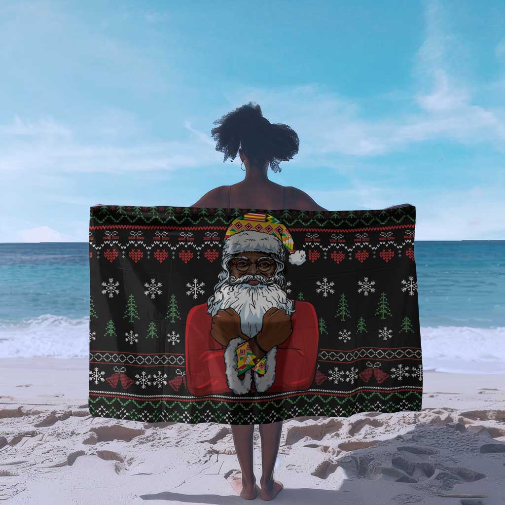 Santa Claus African Christmas Sarong Traditional Costume DT03