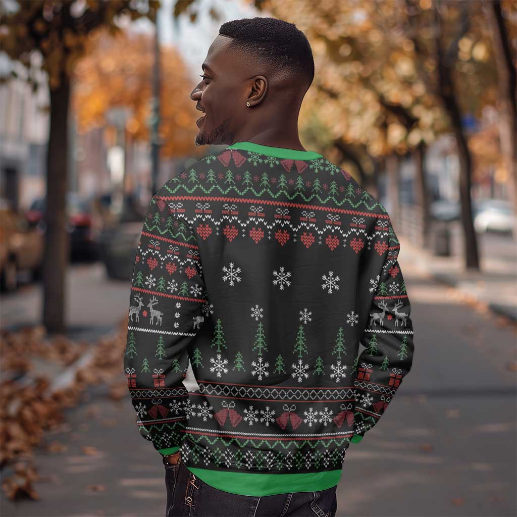Santa Claus African Christmas Sweatshirt Traditional Costume DT03