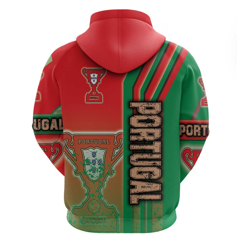 Portugal Football Hoodie Selecao das Quinas Soccer - Road To Champion DT03