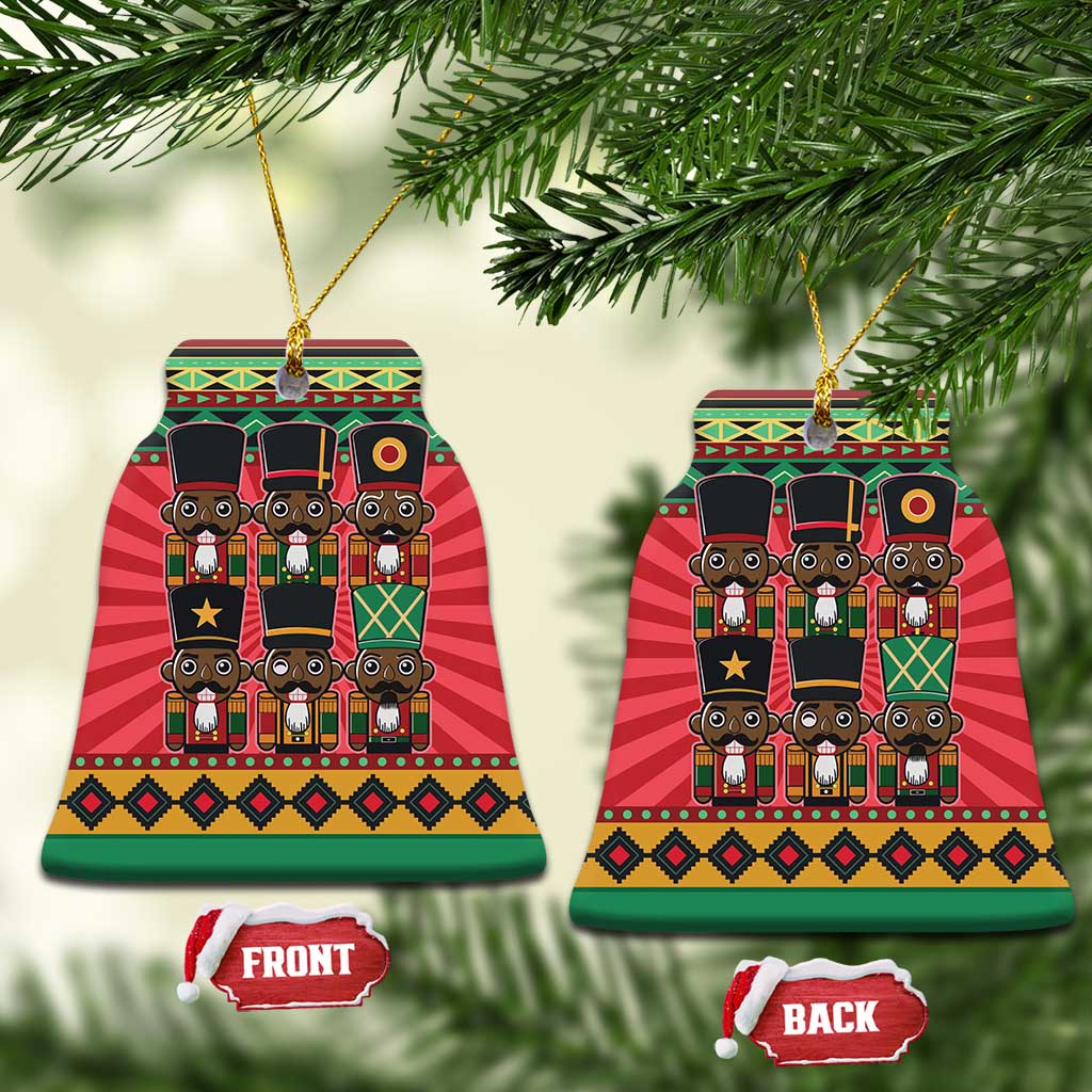 Black Nutcrackers Ceramic Ornament Afro Christmas DT03