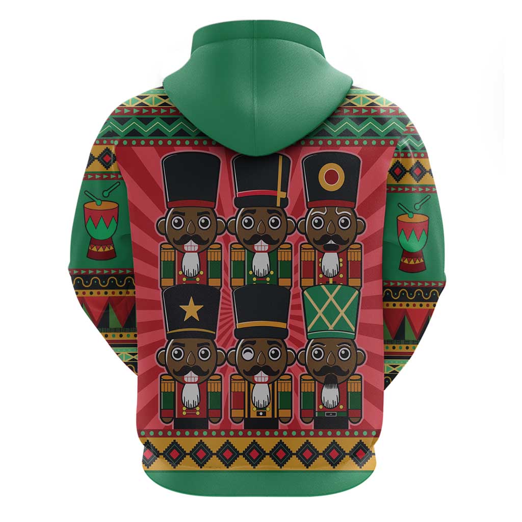 Black Nutcrackers Hoodie Afro Christmas DT03