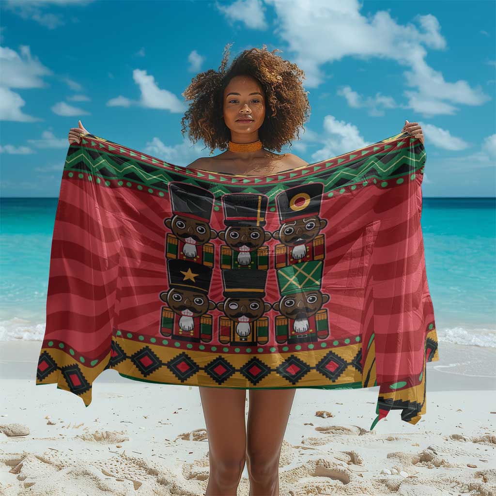 Black Nutcrackers Sarong Afro Christmas DT03
