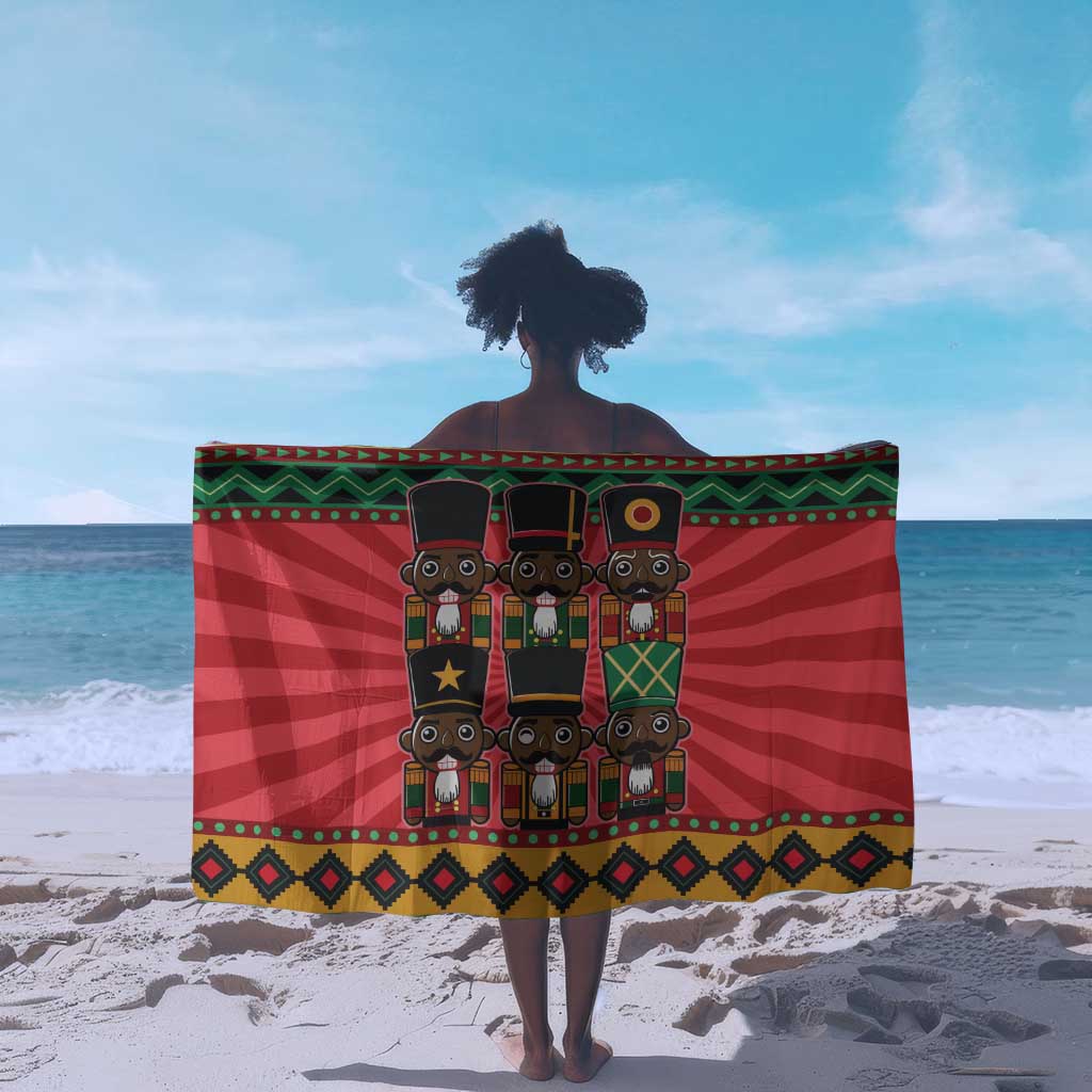 Black Nutcrackers Sarong Afro Christmas DT03