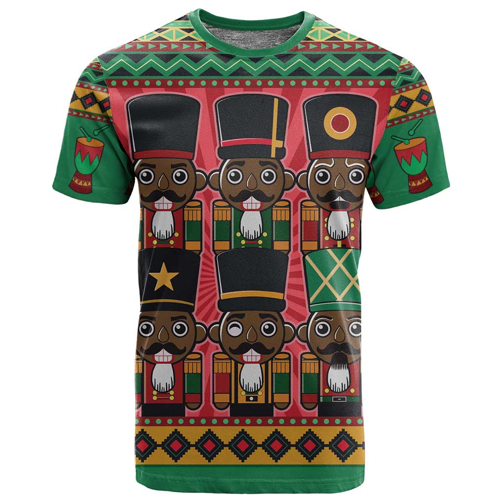 Black Nutcrackers T shirt Afro Christmas DT03