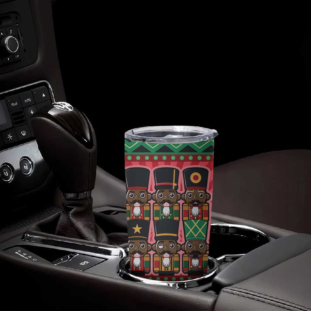 Black Nutcrackers Tumbler Cup Afro Christmas DT03