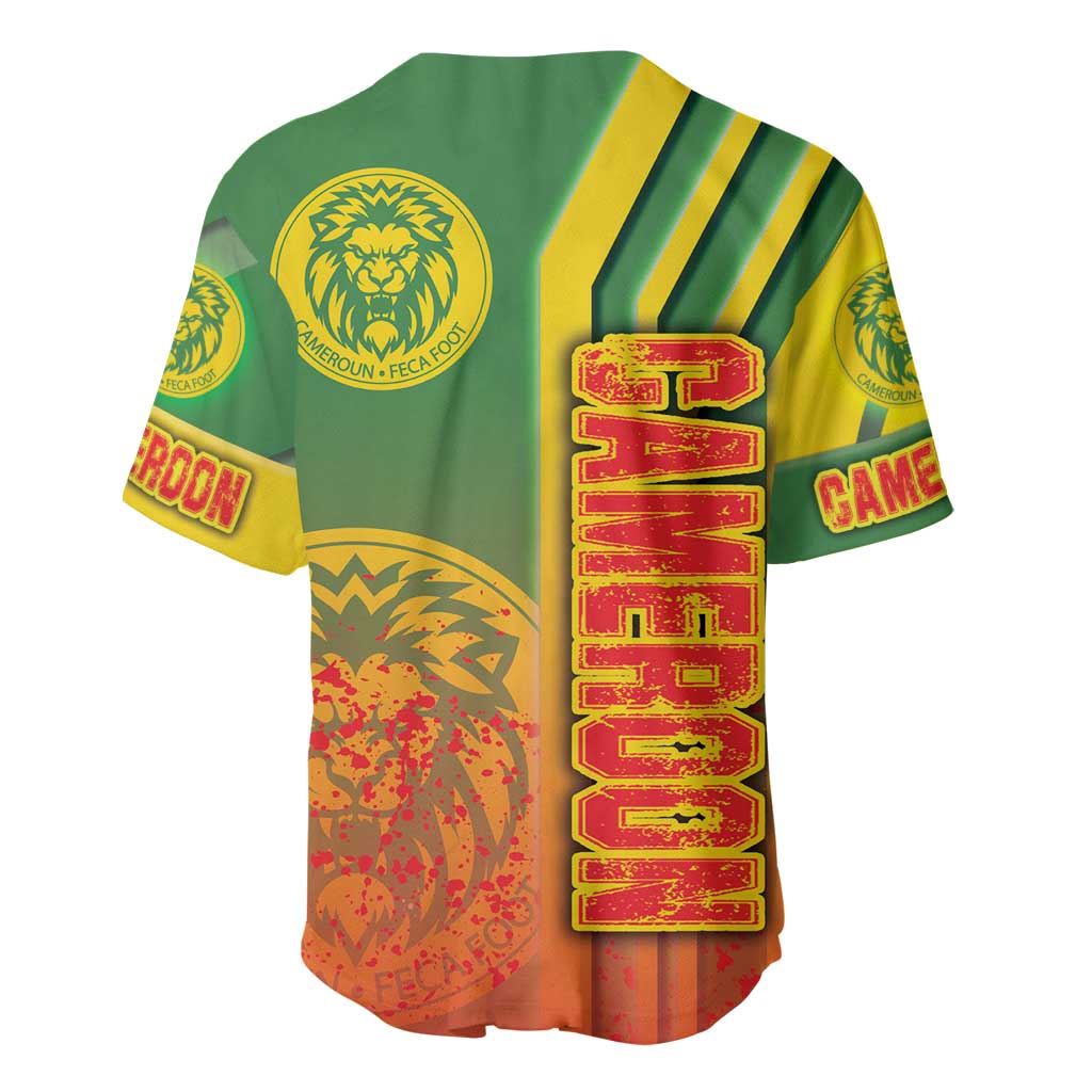 Cameroon Soccer Baseball Jersey Indomitable Lions Football - Road To Champion DT03