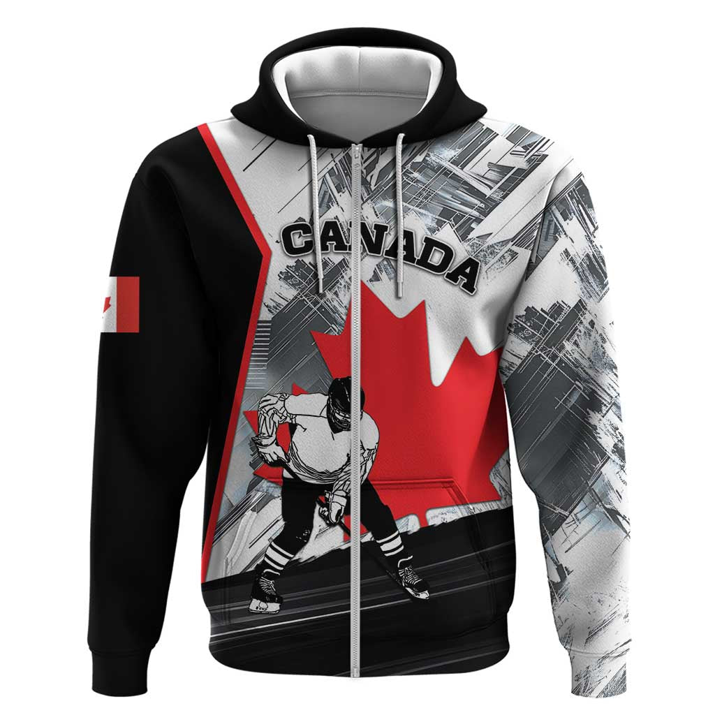 Canada Hockey Hoodie Maple Leaf Sport Style DT04