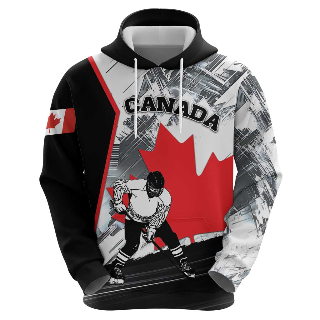 Canada Hockey Hoodie Maple Leaf Sport Style DT04