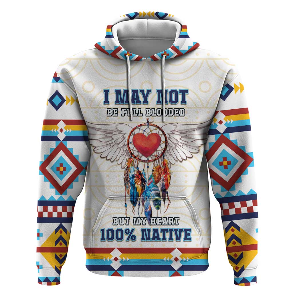 Native American Love Hoodie Dream Catcher With Angel Wings DT04