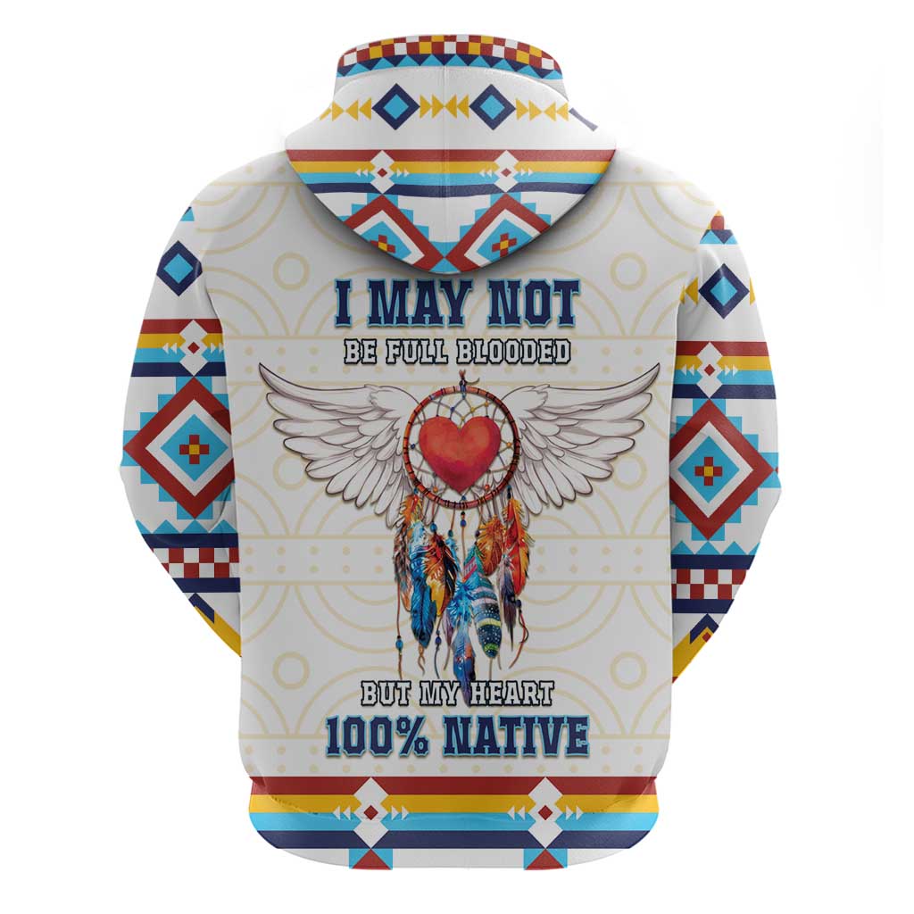 Native American Love Hoodie Dream Catcher With Angel Wings DT04