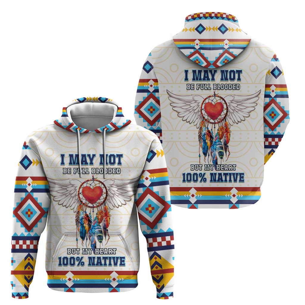 Native American Love Hoodie Dream Catcher With Angel Wings DT04