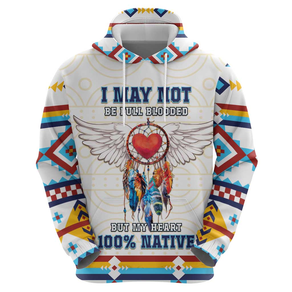 Native American Love Hoodie Dream Catcher With Angel Wings DT04