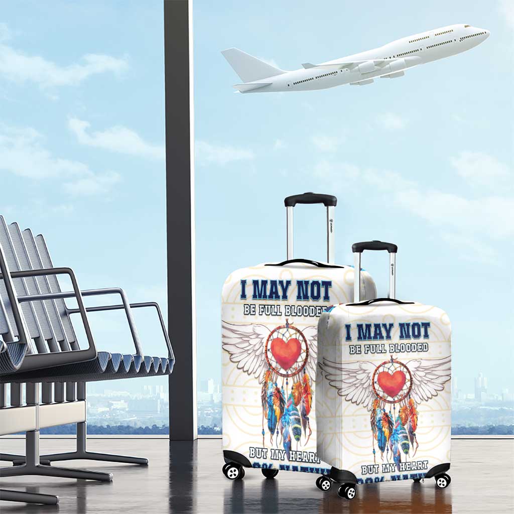 Native American Love Luggage Cover Dream Catcher With Angel Wings DT04