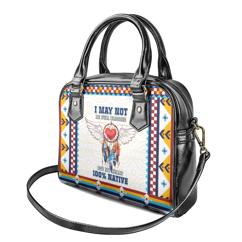 Native American Love Shoulder Handbag Dream Catcher With Angel Wings DT04