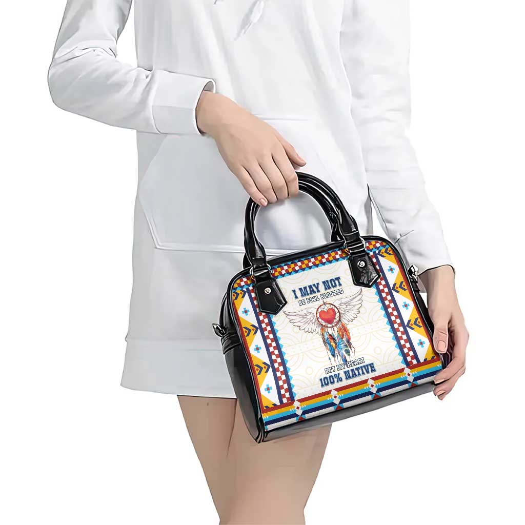 Native American Love Shoulder Handbag Dream Catcher With Angel Wings DT04