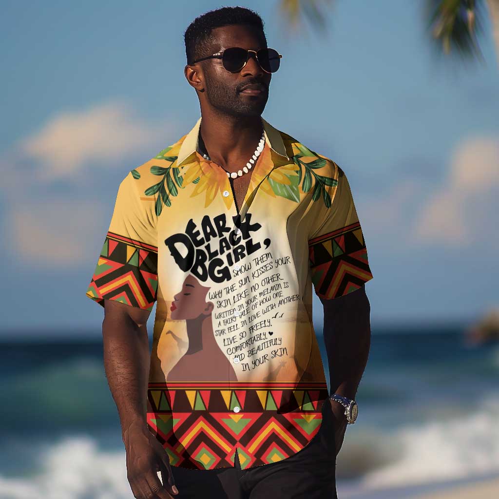 Dear Black Girl Hawaiian Shirt African Pride Black Women DT04