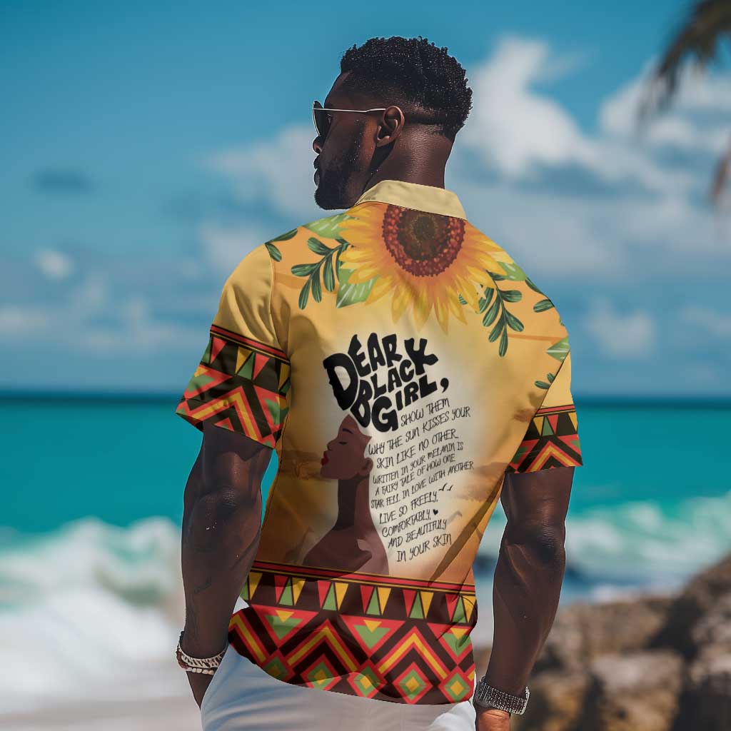 Dear Black Girl Hawaiian Shirt African Pride Black Women DT04