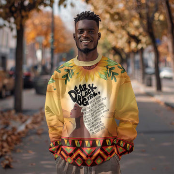 Dear Black Girl Sweatshirt African Pride Black Women DT04