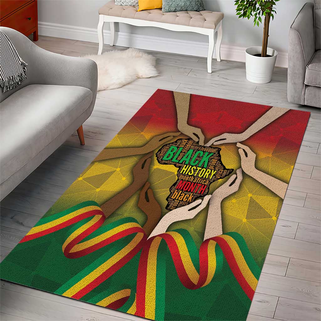 Black History Month Area Rug I Am Black DT04