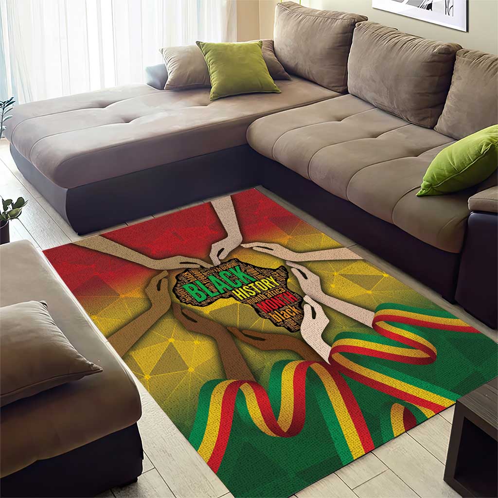Black History Month Area Rug I Am Black DT04