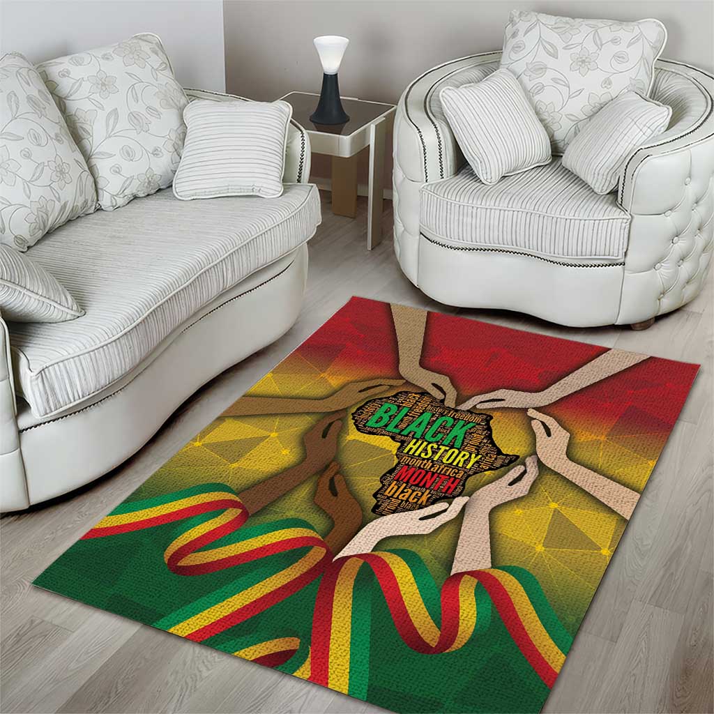 Black History Month Area Rug I Am Black DT04